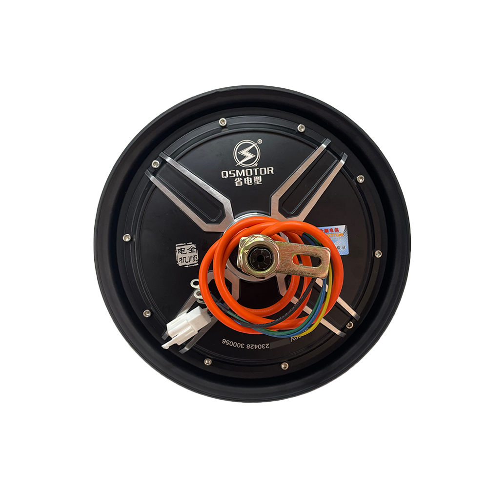 QSmotor 10 "V2 35H 1.2kW 16 Axis Drum Brake DC Brushless and Toothless Energy-saving Motor