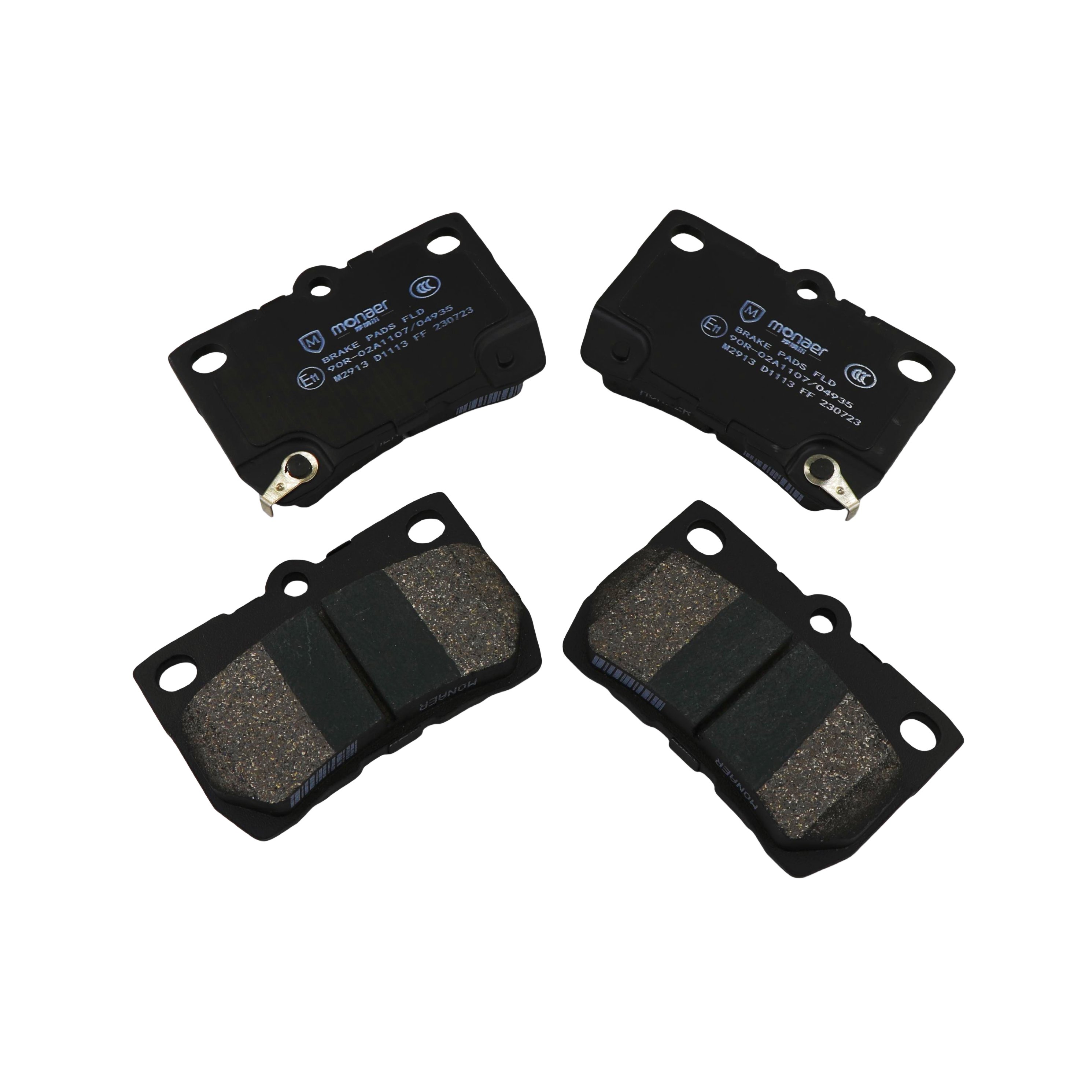 Monaer Hot Sale Rear Brake Pads D1113 for Toyota