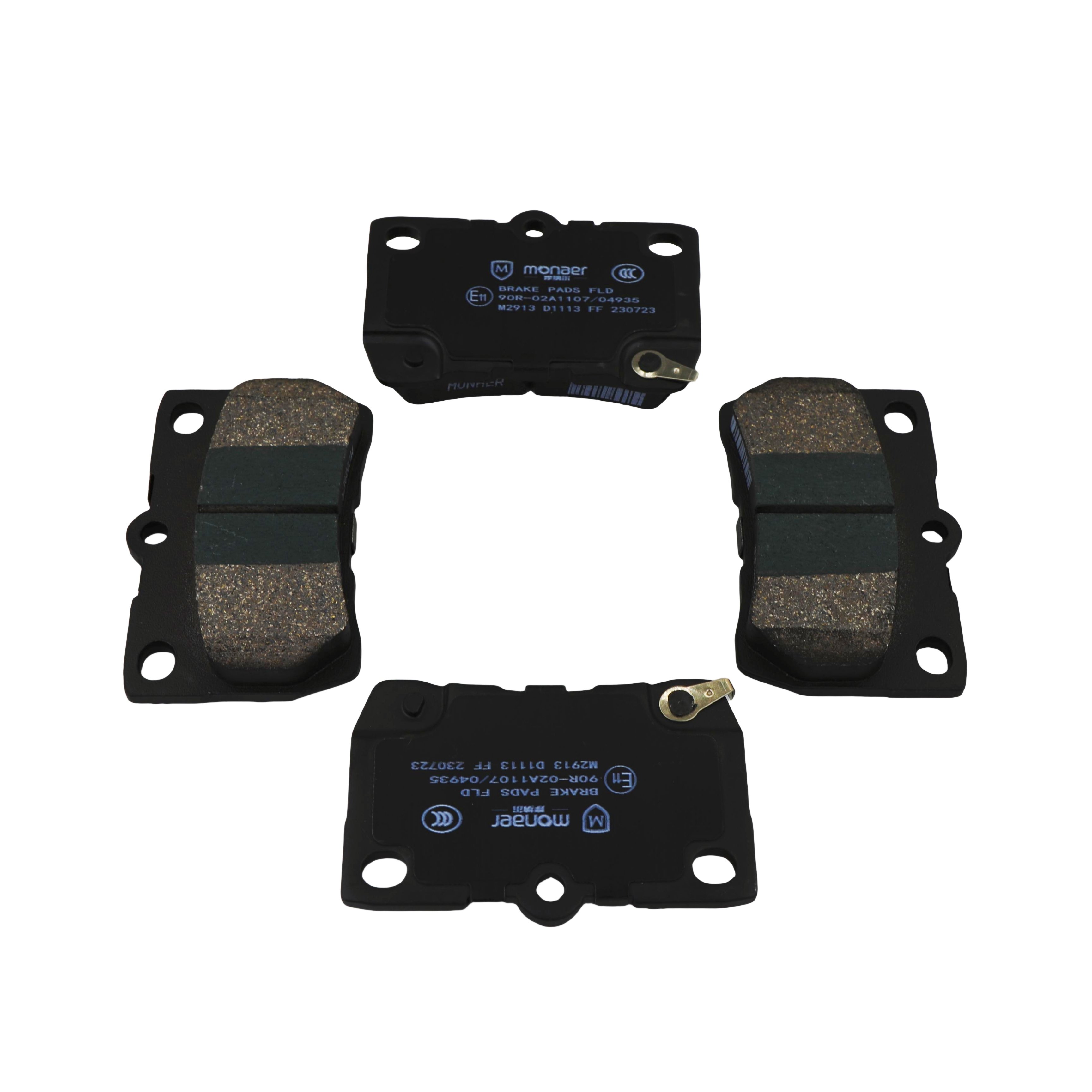 Monaer Hot Sale Rear Brake Pads D1113 for Toyota
