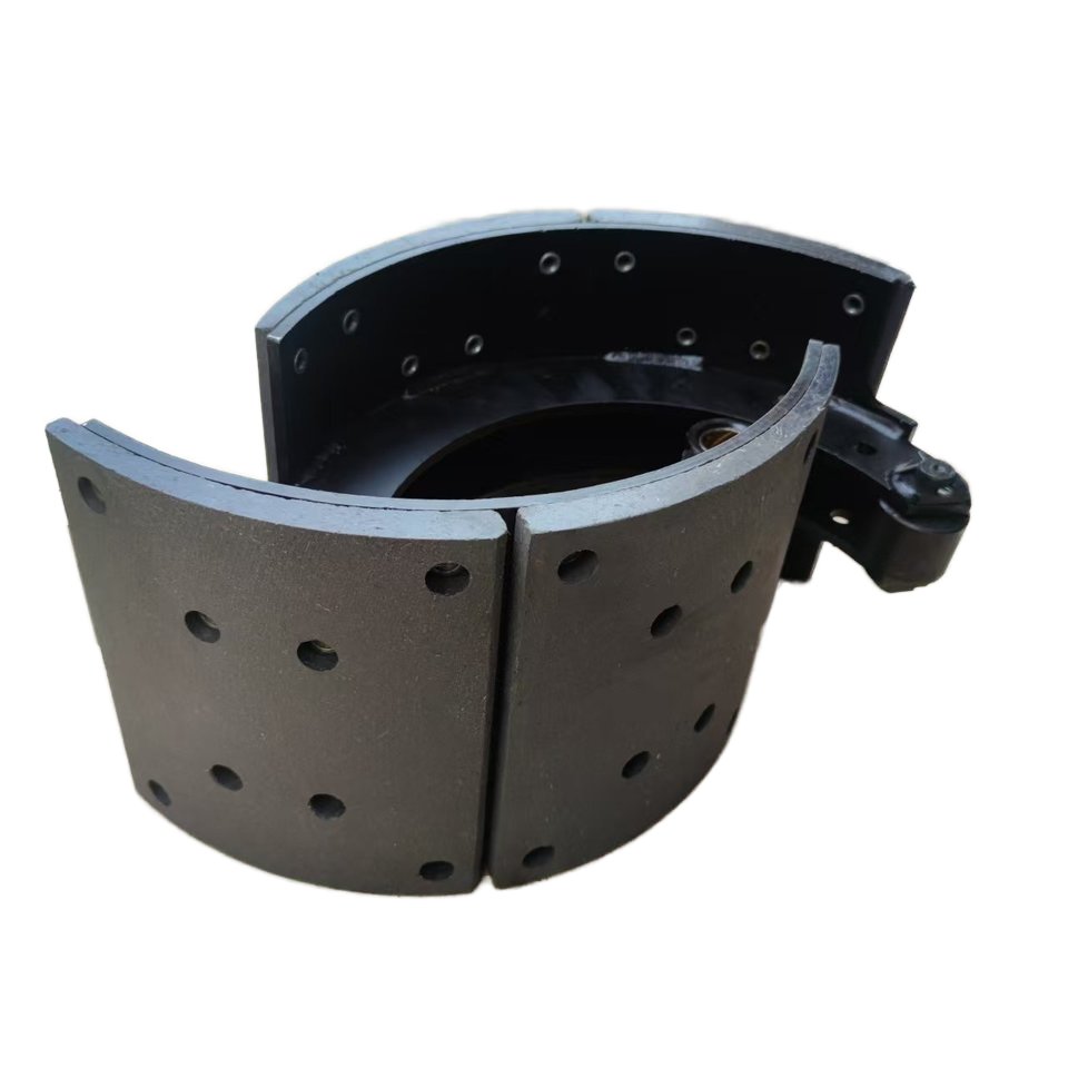 SHACMAN SINOTRUK Brake Shoe Factory Price Truck Spare Parts Truck Braking System Model DZ9112340060 DZ9112340061