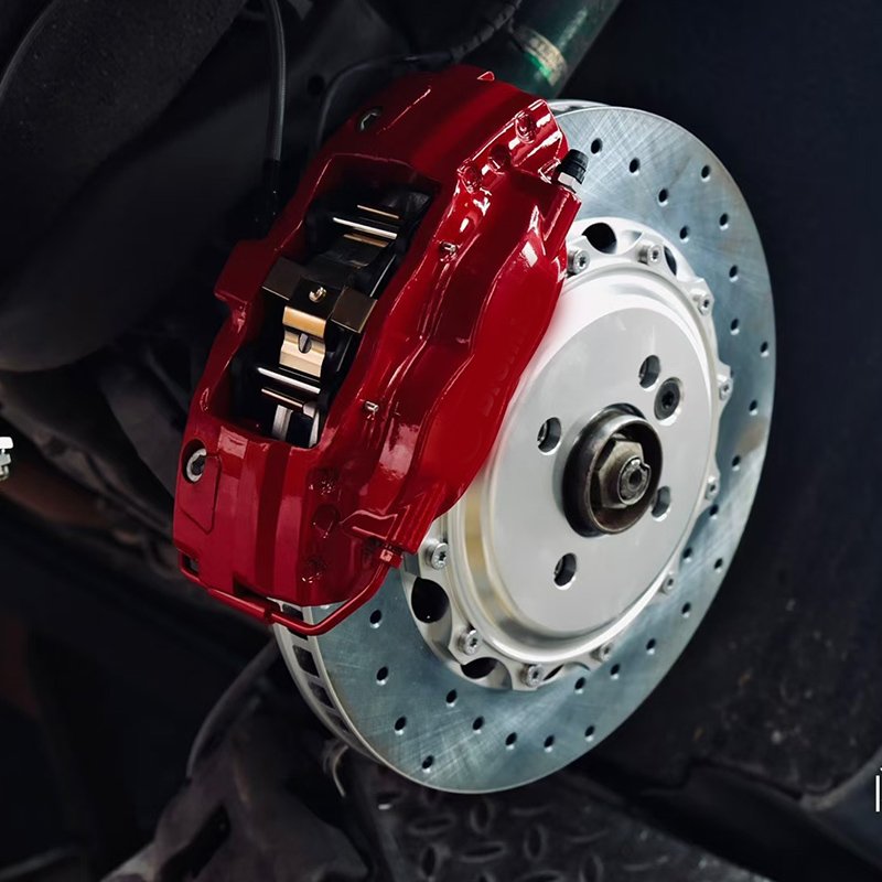Customised Modified Car Accessories F40 Brake Caliper 4 Pistons Brake KIT for HONDA CIVIC EK9 CarTOYOTA TRUCK 96-00 Eg92-95
