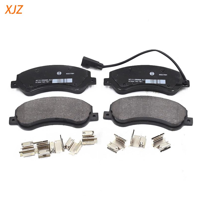High Quality OEM 6C11 2K021 AD Front Brake Pad Automotive Front Brake Shoes for Ford Transit