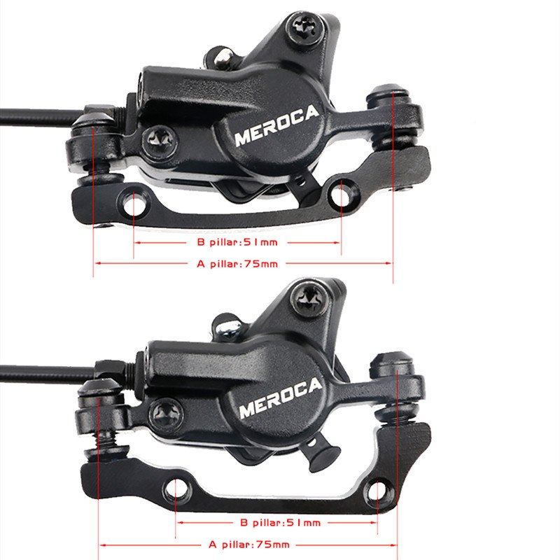 M800 MTB Bicycle Brake Hydraulic Disc Brake 800mm/1400mm DH AM FR Mountain Bike Oil Pressure Caliper Clamp Brake