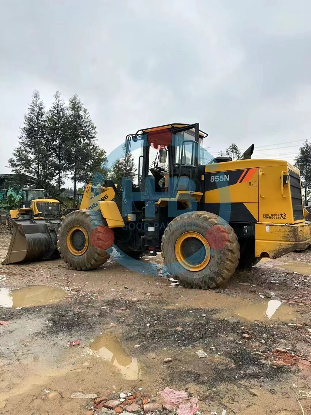 Construction Machinery 2021 Year Used LIUGONG 855N Wheel Loader Brake System Wheel Loader