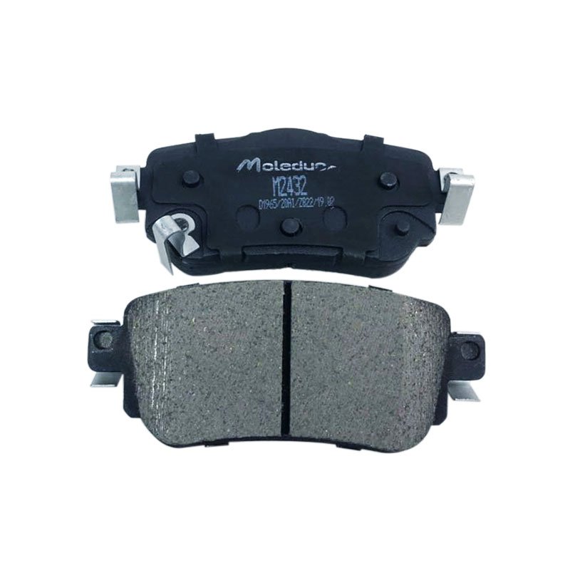 M2432 Moleduo Brake Pad for Terrano Rear Ceramics D1965 D4060-4CA0A D4060-4CA0B 44 06 039 81R 44 06 064 46R OEM Car Brake Pad