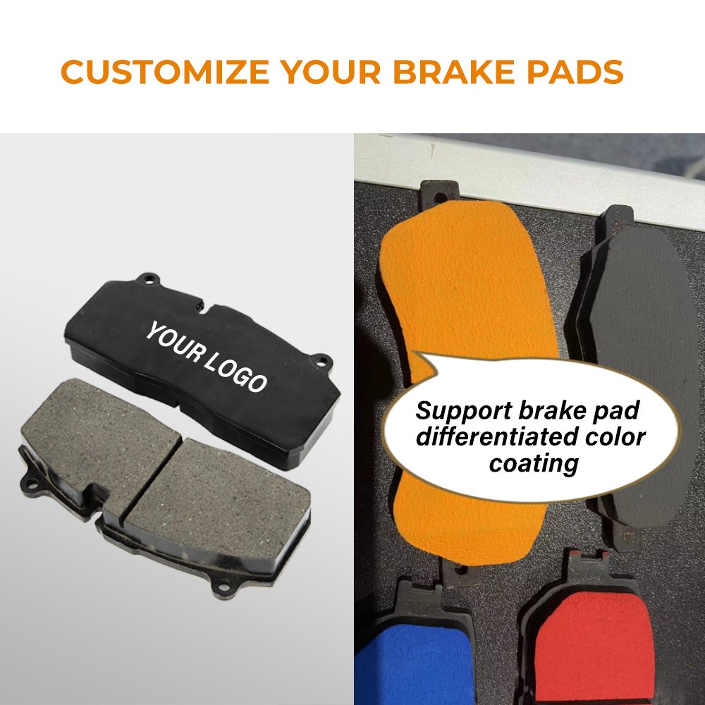 Auto Parts Car Brake Pad Rear Ceramic Break Pads Pastillas De Freno for Toyota Corolla Hilux Hiace for VW