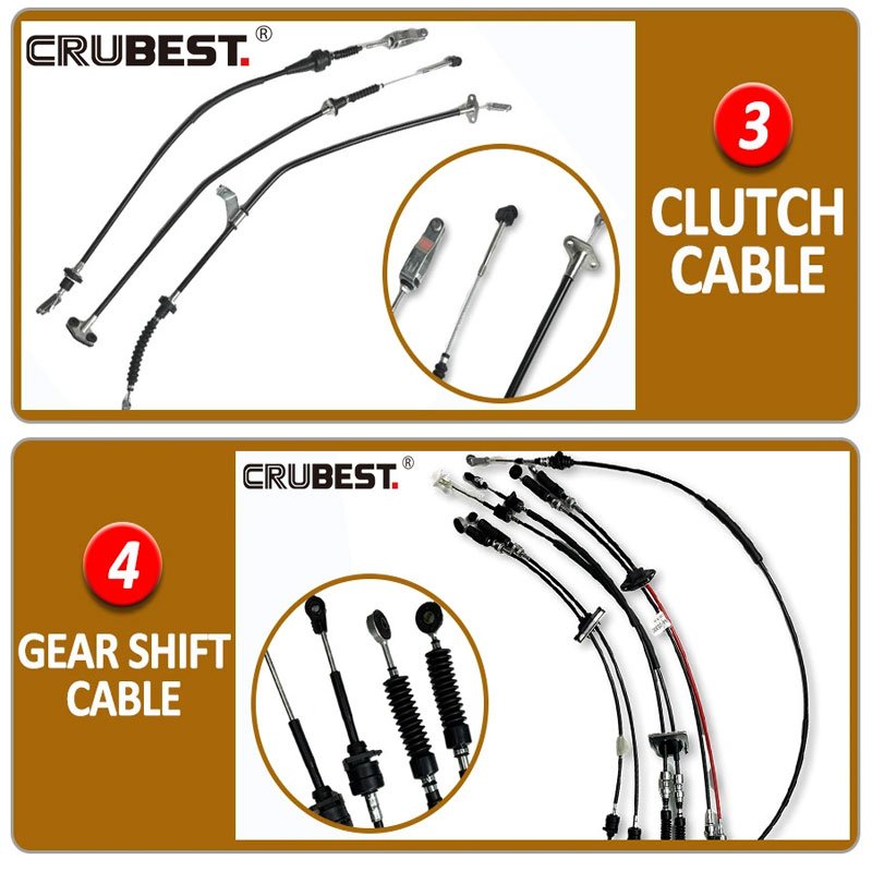 Manufacturer Customized Car Hand Brake Cable OEM 54410A85211 54430A85212-000 Auto Brake Cable