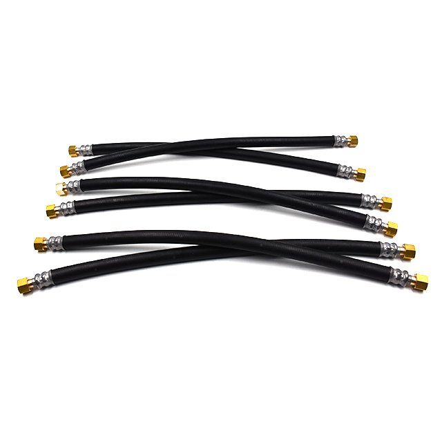 OEM 966553 VOLV air Brake System Black Rubber Brake Chamber Hose SAE J1402 Standard with Dot Approval