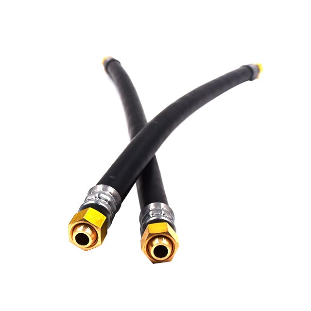 OEM 966553 VOLV air Brake System Black Rubber Brake Chamber Hose SAE J1402 Standard with Dot Approval