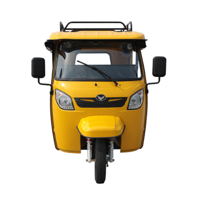 2000cc Motorcycle Gasoline Open Cargo Motorized 3-wheel Tricycle