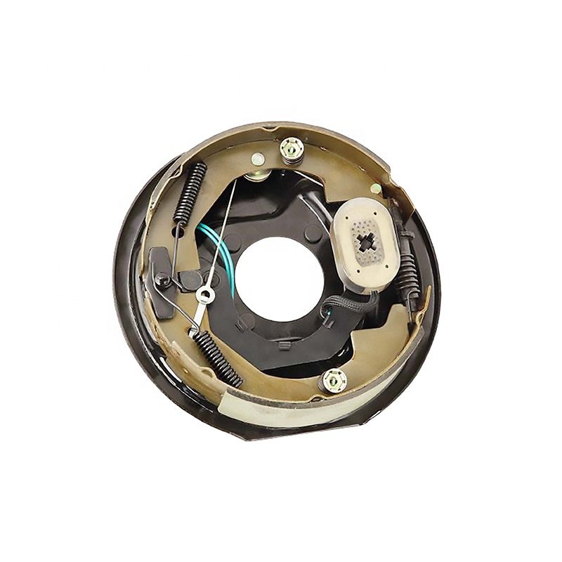 Utility Trailer Parts 1500kg Payload Magnetic Drum Brake Backing Plate Self Adjusting