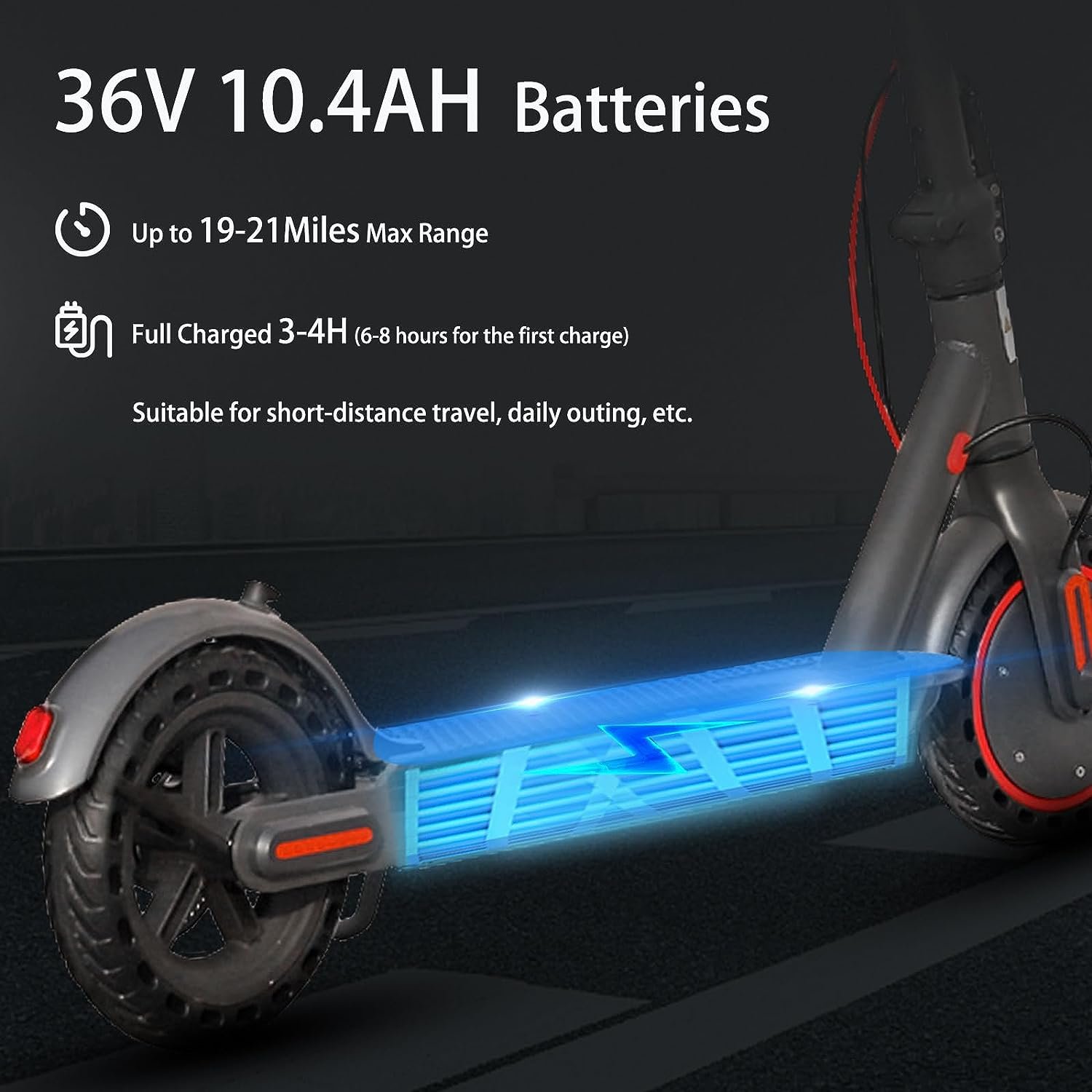 2024 Hot Sale Kick Scooter Adults E Scooters 8.5inch 350W Folding Electric Mobility Scooter with Drum Brake