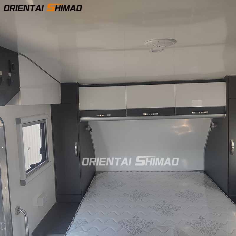 Oriental Shimao Pop up Offroad Outdoor China Motorhome Travel Rv caravan Camper Trailer with Bathroom