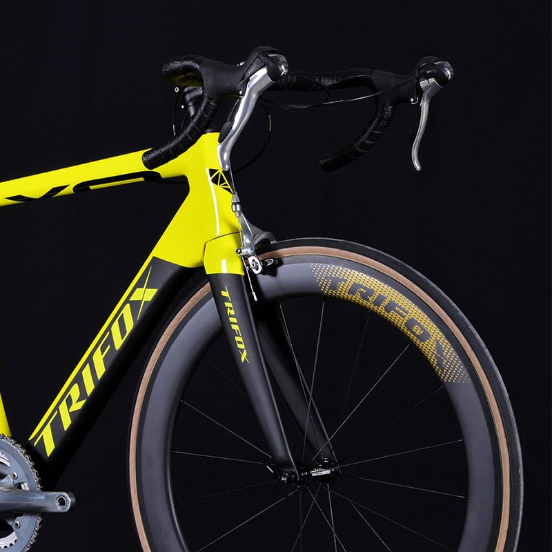 TRIFOX Wholesale Aero Racing Light Weight Full Carbon Road Bike Carbon Fiber 700C Road Bike Cycle for Man Road Bike