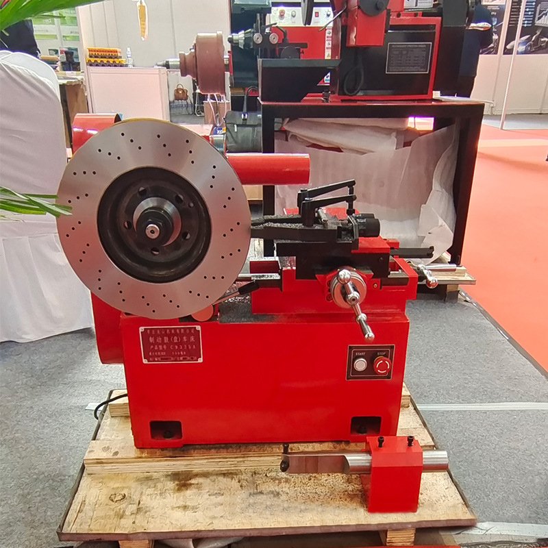 GookiiTech Brake Rotor Resurface Brake Disc Cutting Machine for All Cars Brake Drum Disc Lathe Machine