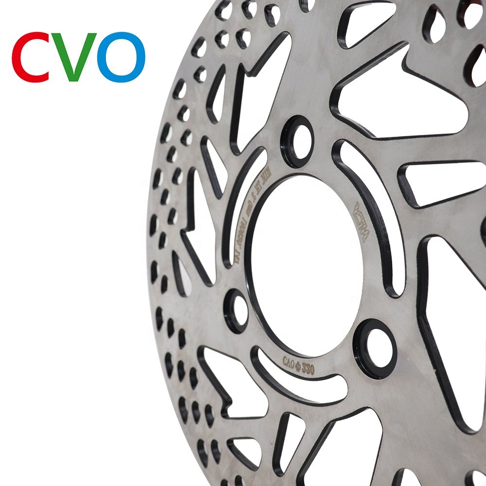 Popular Design 220mm Wear Resistant Brake Disc High-performance Motorcycle Fixed Disk with Stainless Steel Material