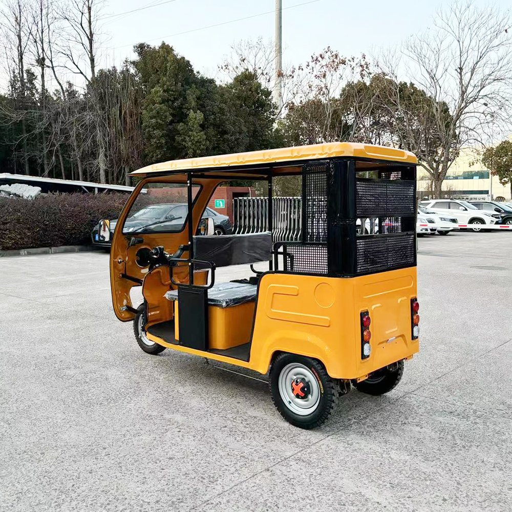 Factory Directly Supply 3 Wheel Tricycles Drum Brake Tuk Tuk E-rickshaw Electric Tricycles for Passenger