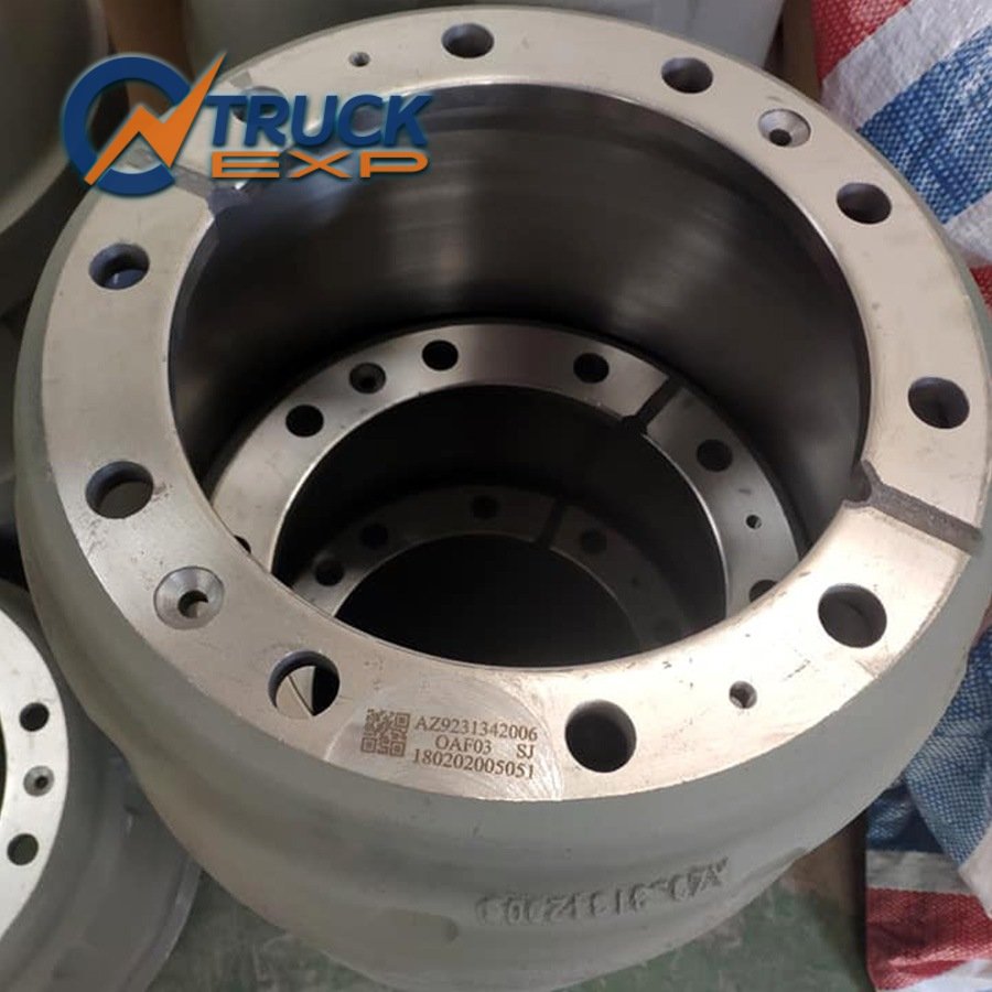 Factory Wholesale Sinotruk HOWO Brake Parts AZ923132006 Brake Drum