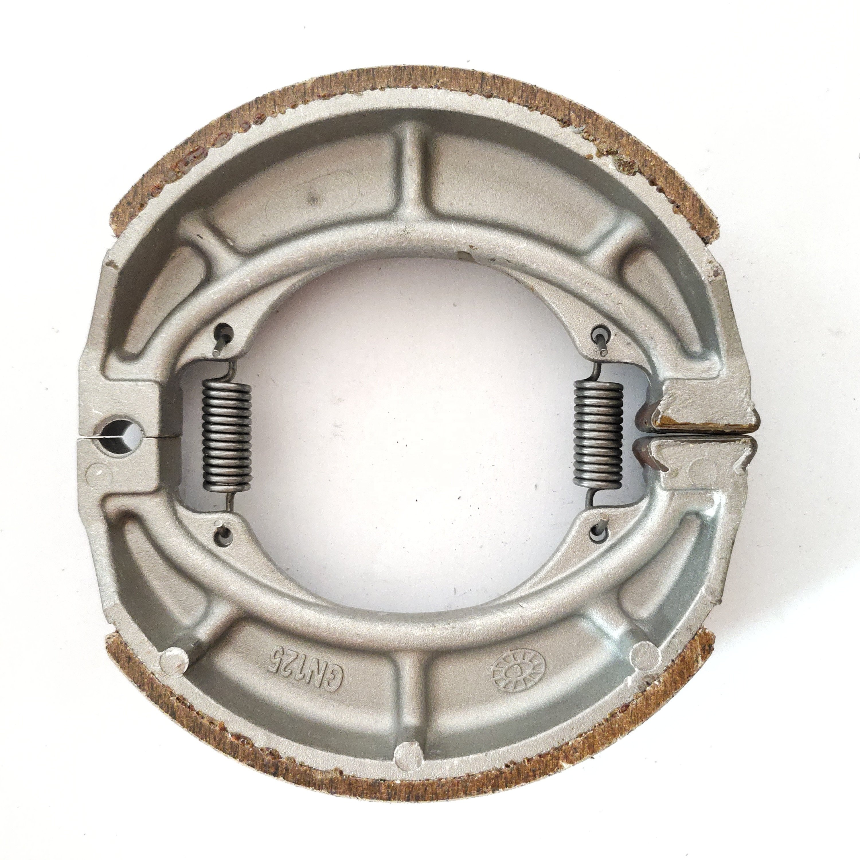 Chinese Made Motorcycle Brake Shoe for Yamaha Gn125 Bajaj100 Gs125 En125 Rx125 Bm125 BOXING BRAKE SHOE