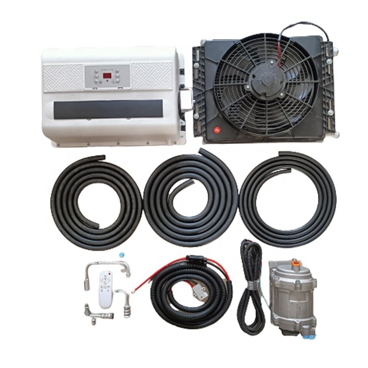 Van Parallel Air Conditioner 12v/24v Hidden Electric Conversion Parking Cooler Car Parking Air Conditioner
