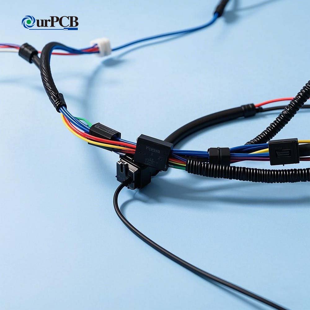 Custom Brake Cable Production of Cable Assemblies Drawing Vehicle Electric Bicycle Outdoor Bike Wire Harness