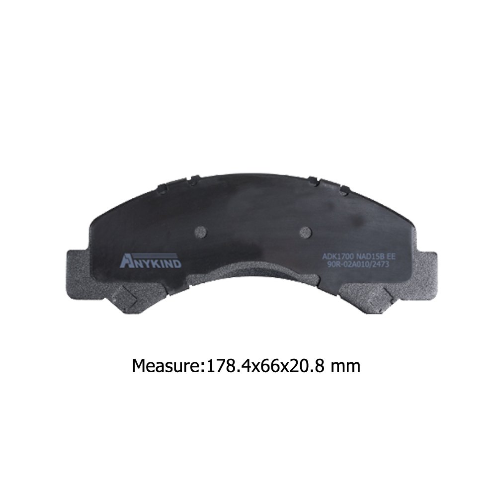 D1700-8924 Front Brake Pads for Toyota Dyna/Toyo Ace Truck 10/2006-06/2011-05/2016