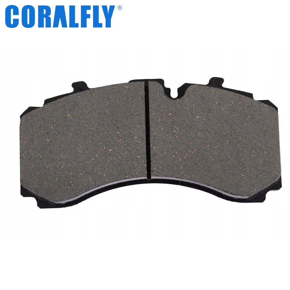 Coralfly Akebono Brake Pads Sintered Brake Pads Wva 29318 Custom Cheap Wholesale Price Heavy Truck Brake Pad