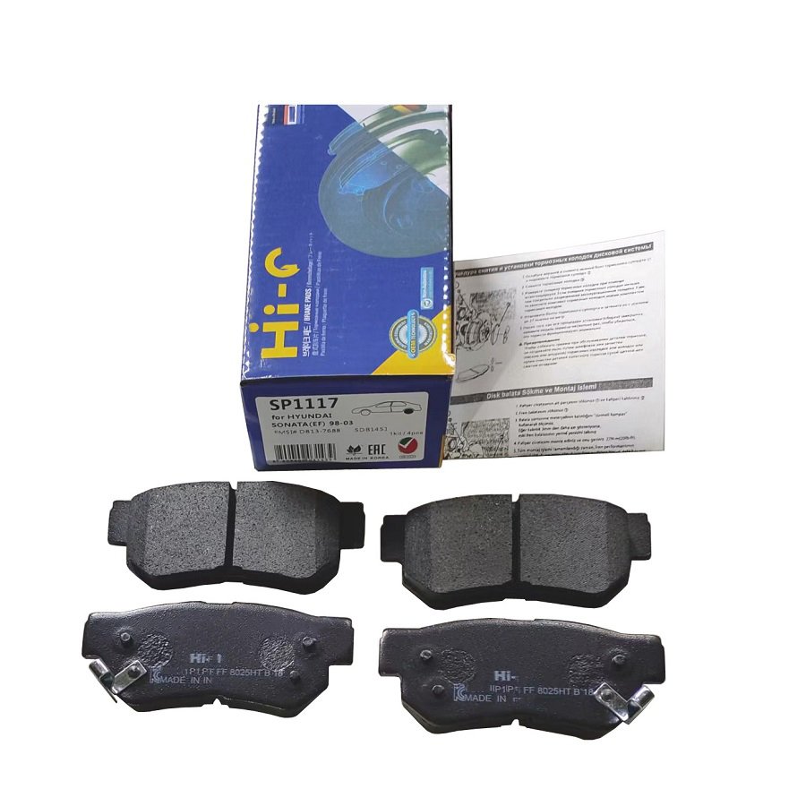 Factory Wholesale Brake Pads for Car Semi-metallic Front Rear Brake Pad Hi Q for Hyundai Kia for Toyota Japanese and Korean Cars