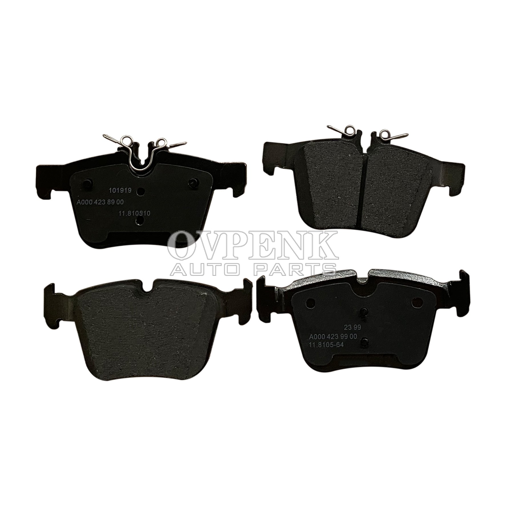 Rear Brake Pad for MERCEDES BENZ C-CLASS W205 S205 0084201420 0004209403 D1795 Spare Parts Car Accessories Auto Brake Systems