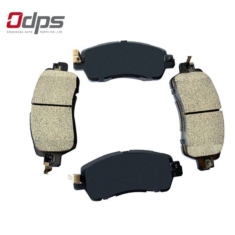 ODPS High Quality Brake Systems Parts Accessories Ceramic Auto Car Brake Pad for Mazda Auto Front Position Metal NAO Material
