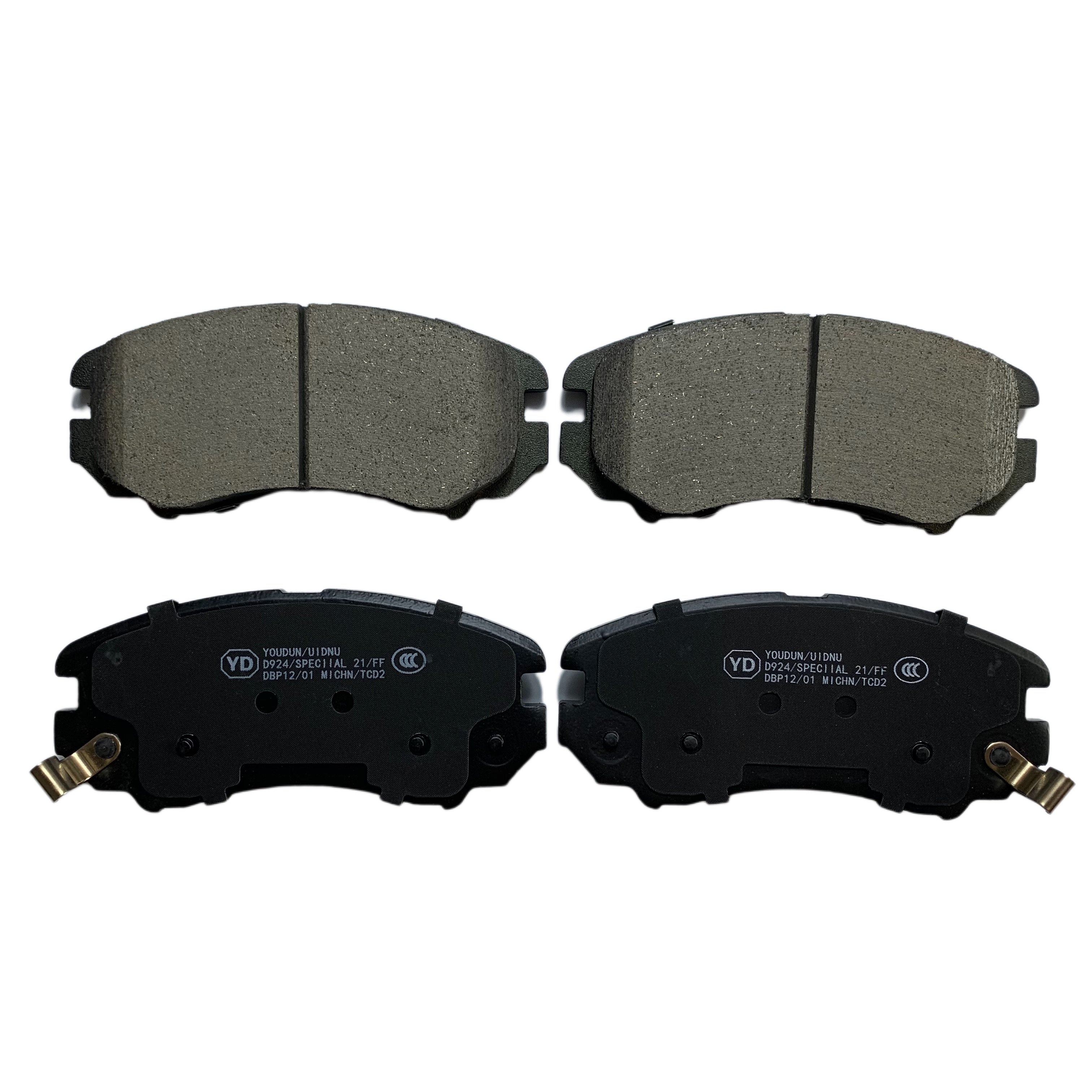 D924 for HYUNDAI COUPE ELANTRA Sonata Ceramic Brake Pads SP1155 SP1202 58101-1FE00 581012CA20 581013KA50