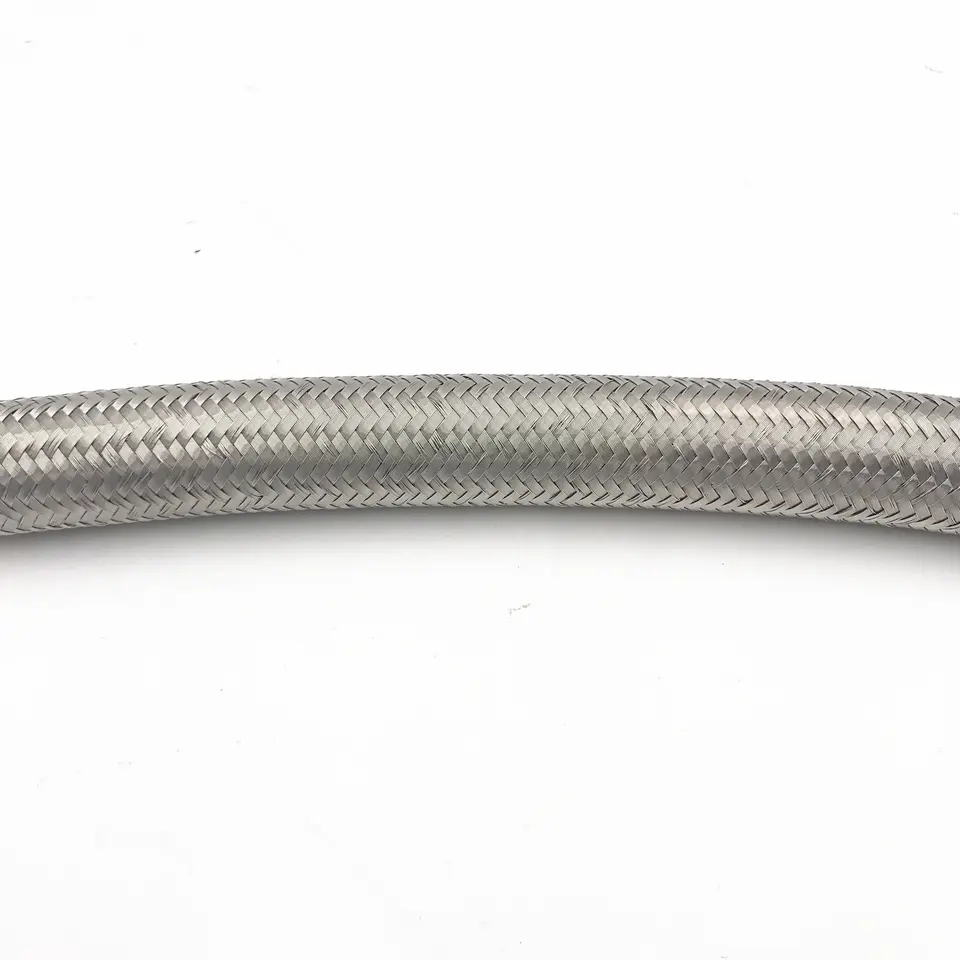 R14 Hose Durable High Temp Corrosion Resistance Ptfe Hose Flexible Ptfe Wire Braided Hose