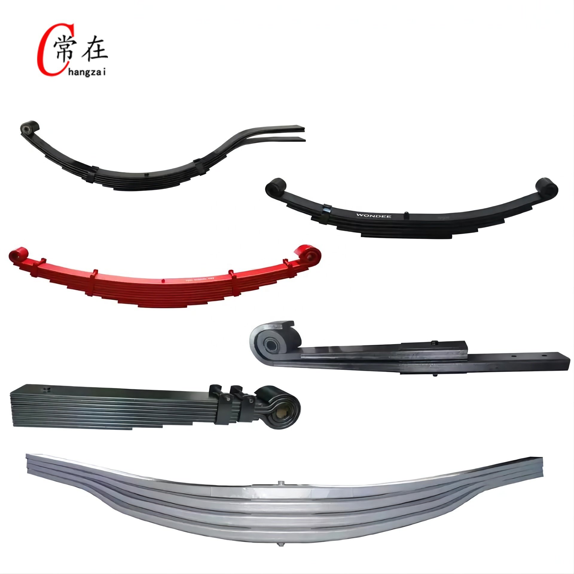 Z Type Guide Arm Air Spring Axle Suspension Parts Trailer Springs Leaf Spring for Truck