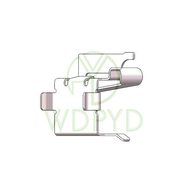 BRAKE PAD REPAIR KIT BRAKE PAD ACCESSORY KIT for TOYOTA COROLLA for LEXUS CT200H D1184 24347 H1184K BX3636127 A1184N