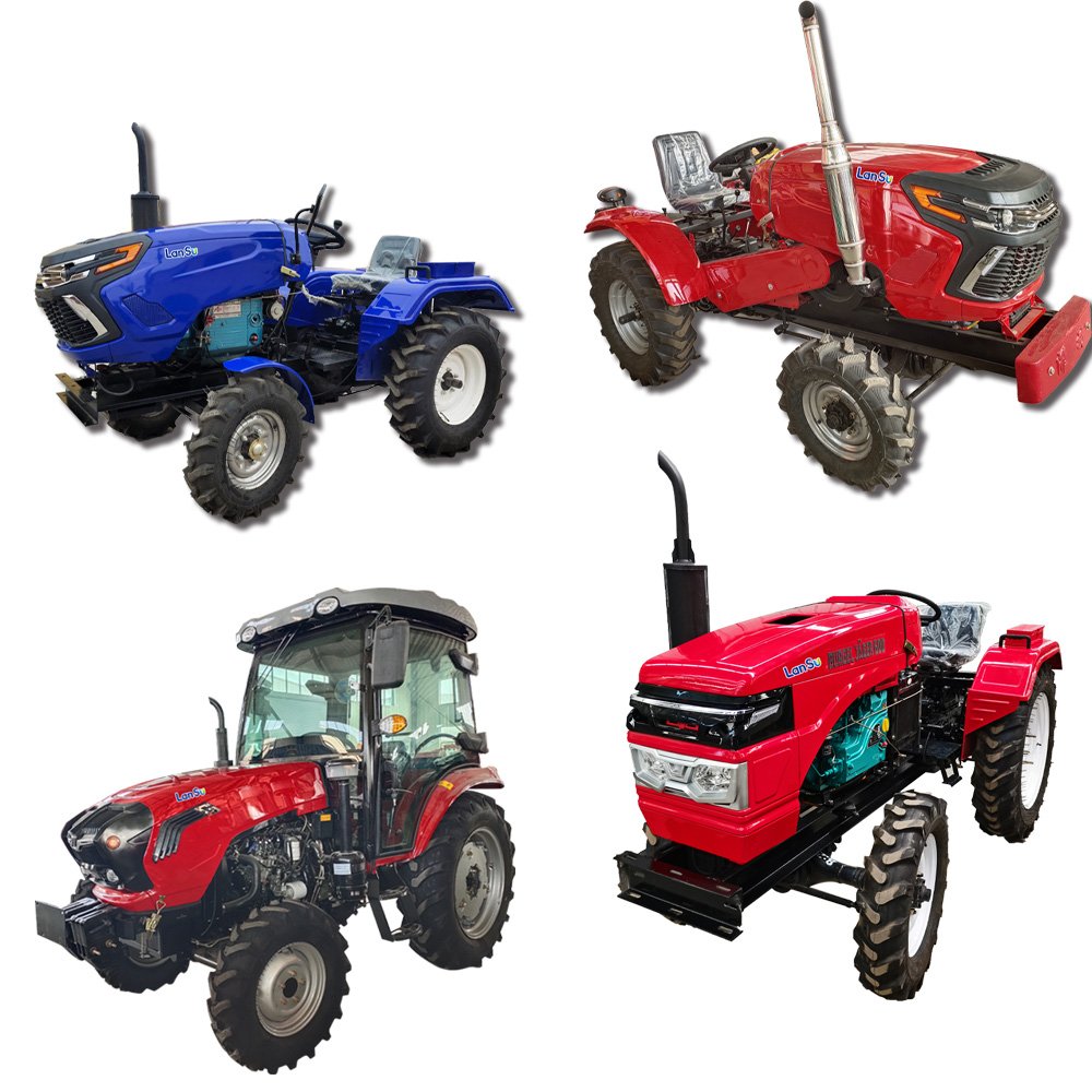 China Manufacture 80hp Farm Tractor with Famous Engine