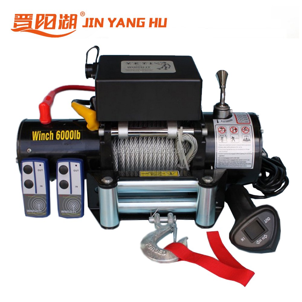 Mini Automatic Brake Permanent Magnet Motor 12v/24v 12000lbs Electric Winches for 4*4 Off-road Electric Winch