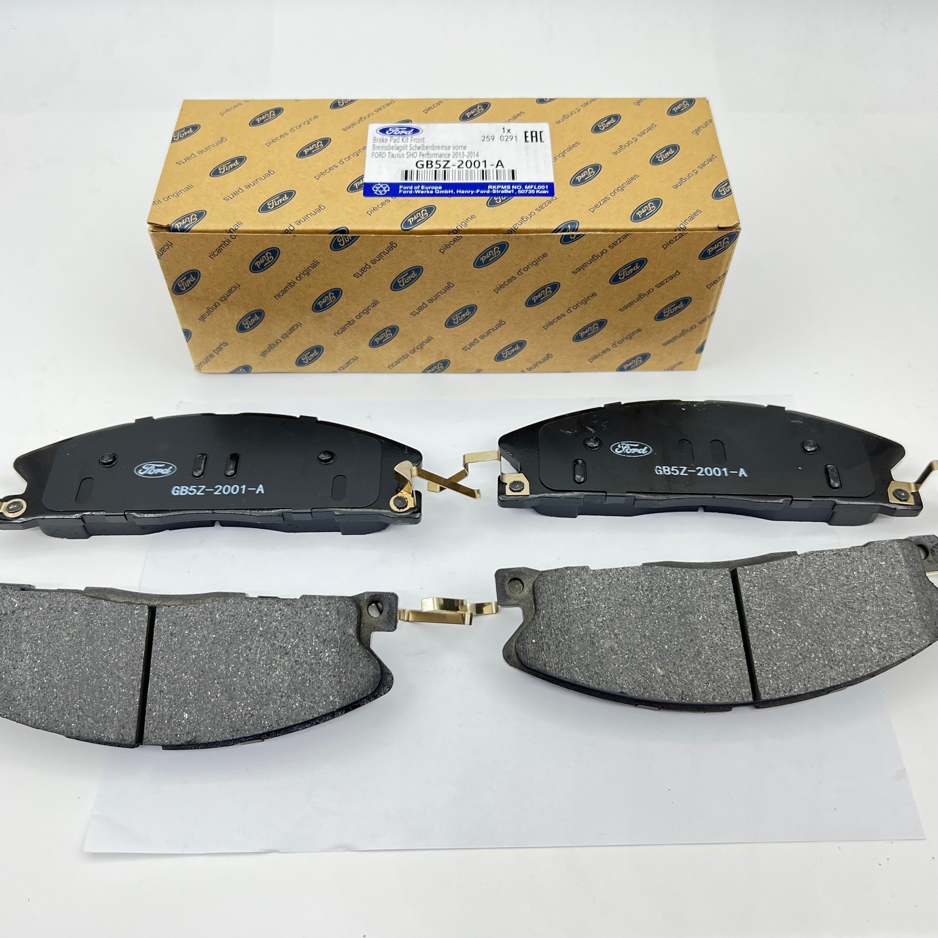 For Ford Front Brake Pad Kit GB5Z-2001-A Explorer Brake Pads Front Fender Brake