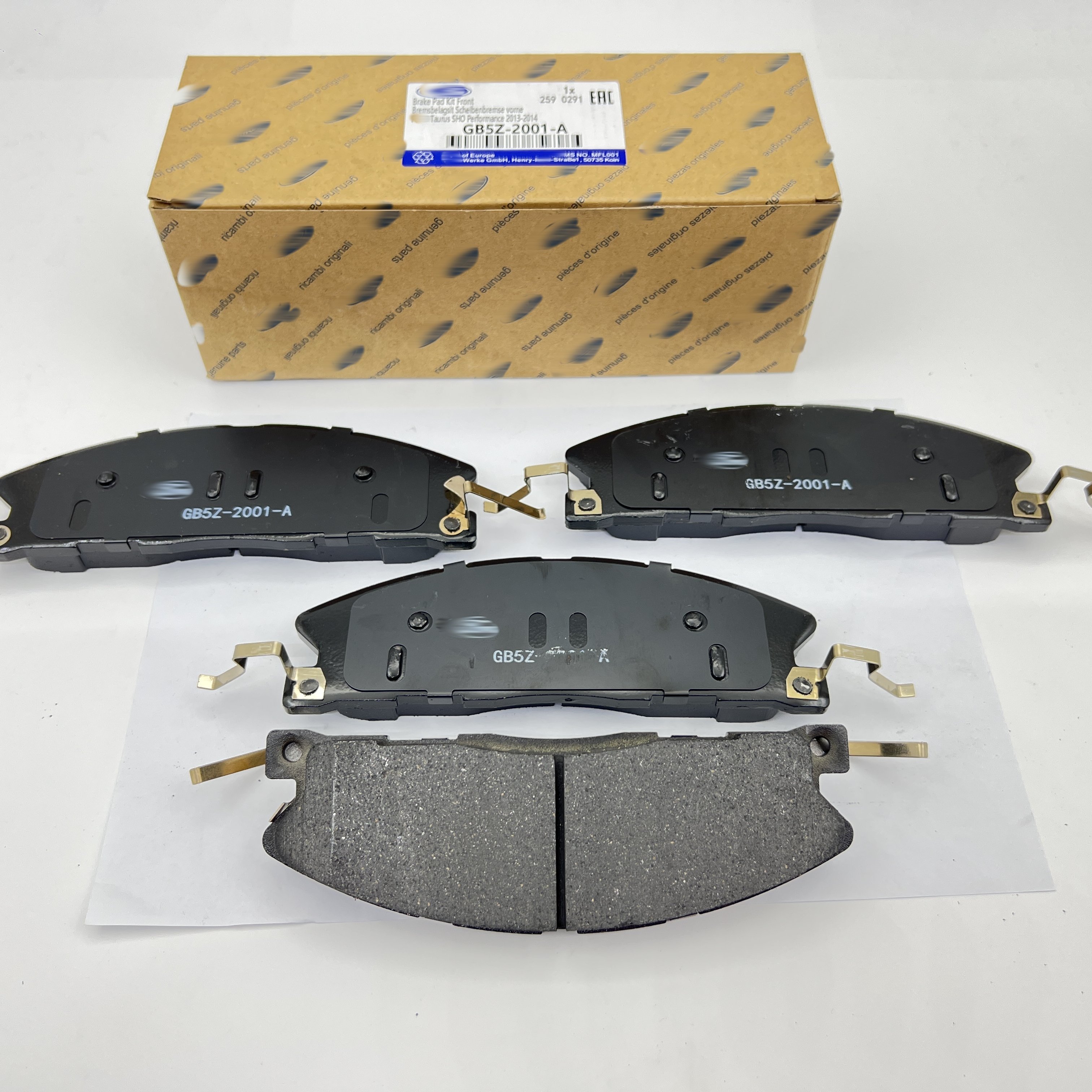 For Ford Front Brake Pad Kit GB5Z-2001-A Explorer Brake Pads Front Fender Brake