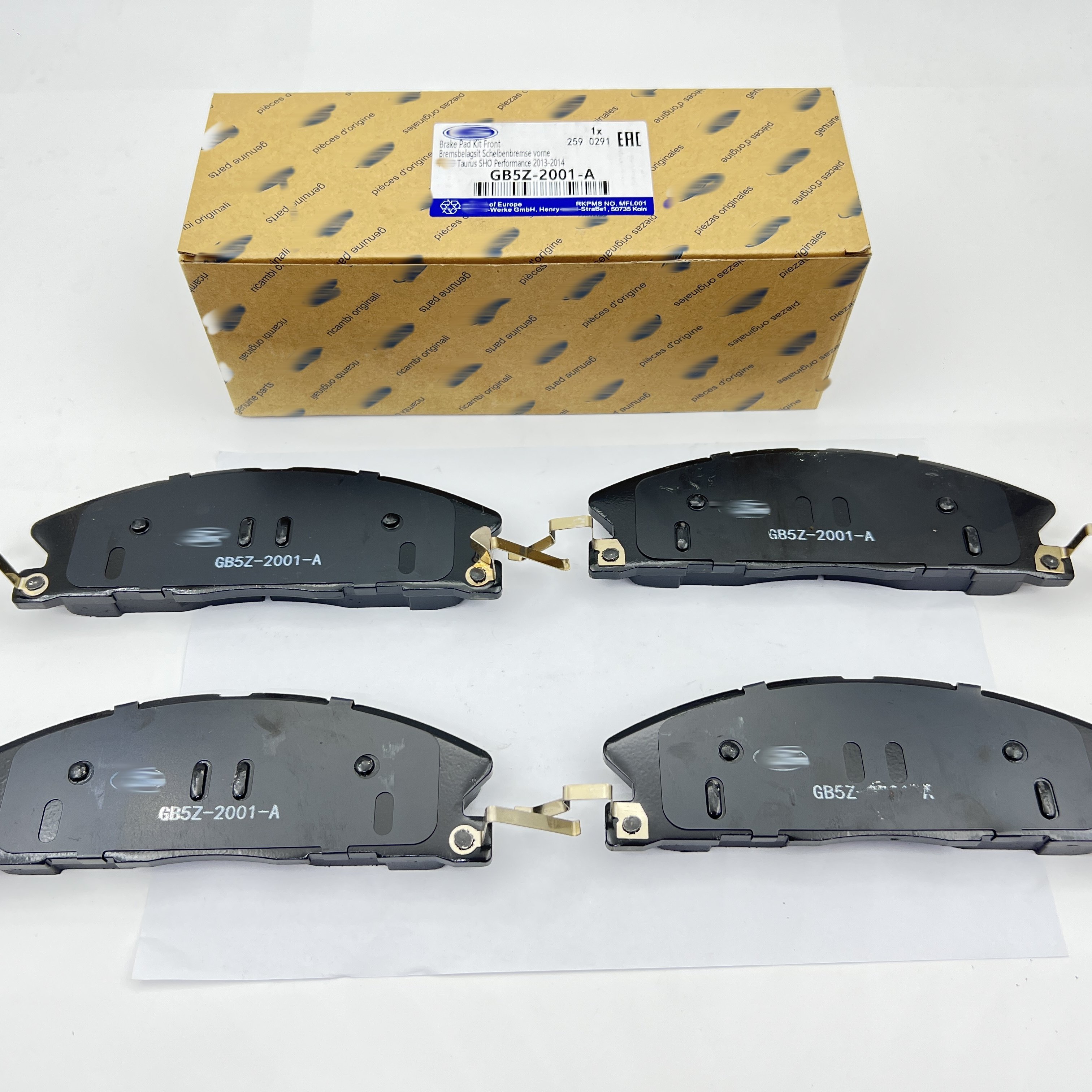 For Ford Front Brake Pad Kit GB5Z-2001-A Explorer Brake Pads Front Fender Brake