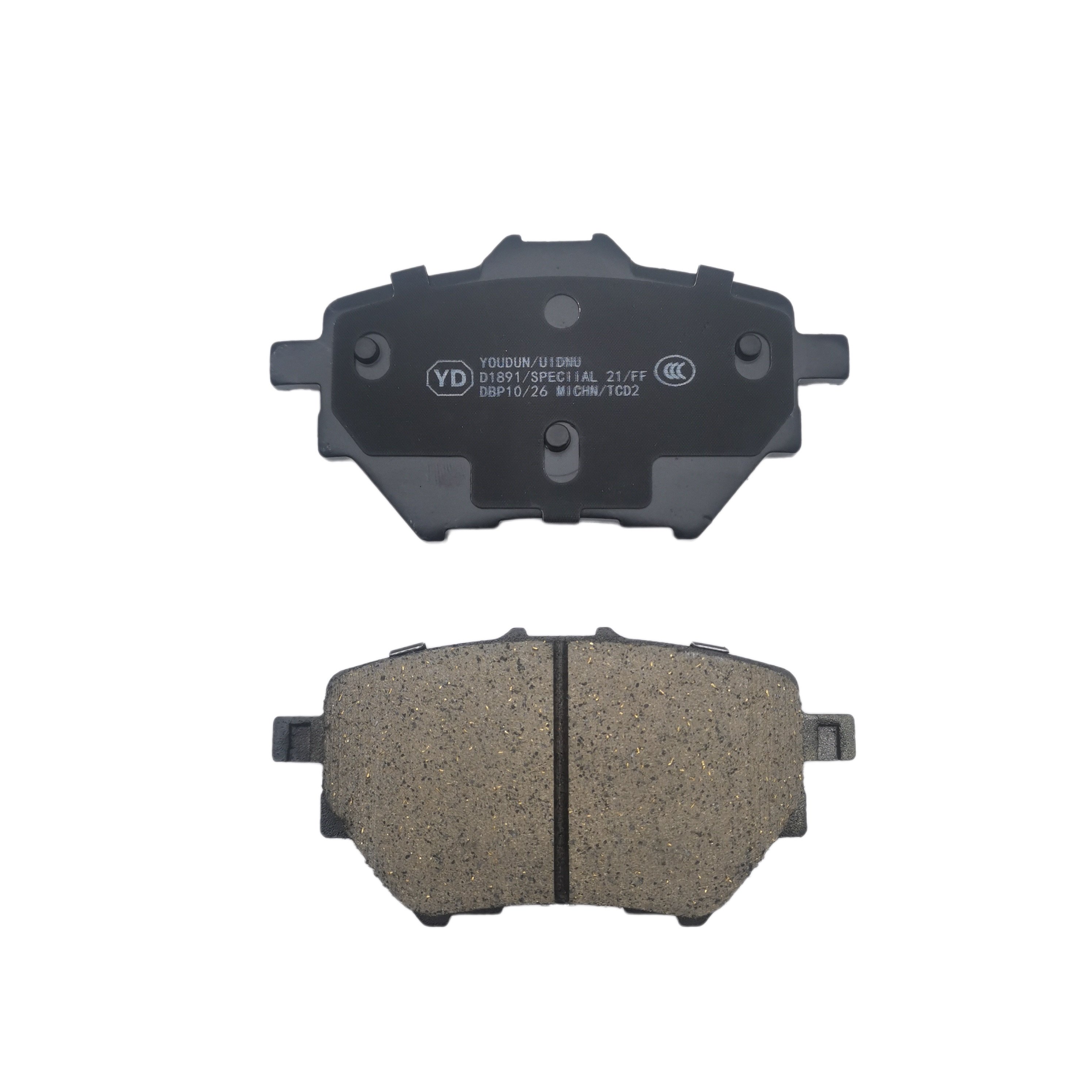 Hot Selling French Car Accessories Rear Ceramic Brake Pad D1891 1609000680 for Citroen C4 Picasso II/Haima FAMILY/Peugeot 308 II