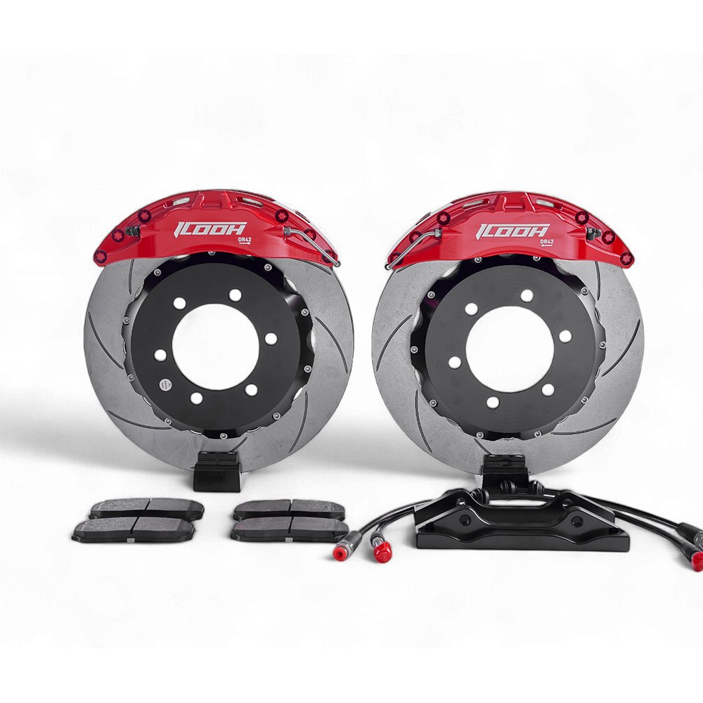 ICOOH Factory Price Modified Racing 4 Piston DR4 Big Brake Kits 330/345/355/362mm Rotor Size Brake Sets for Lx600/lx570
