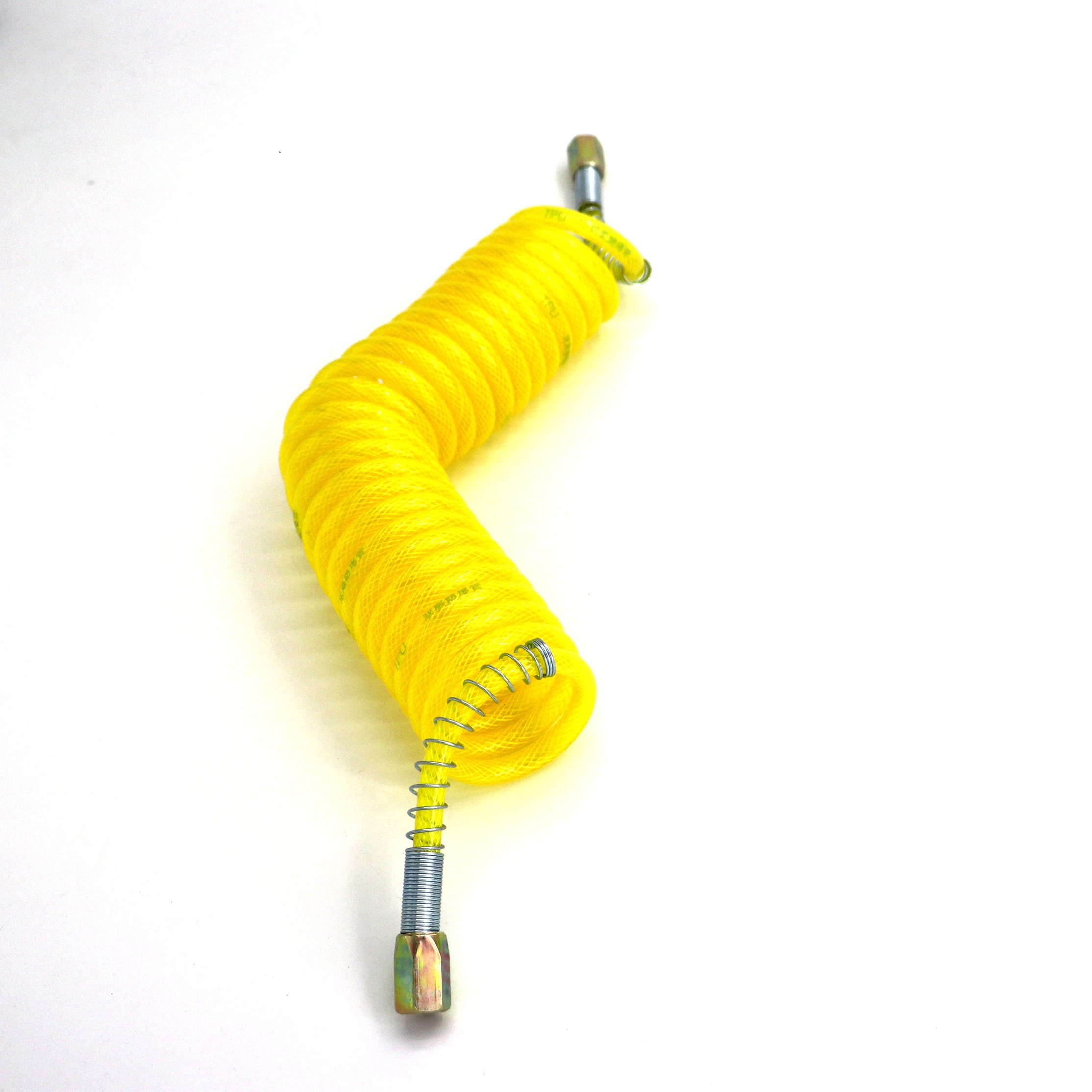 HJYAJZT brand truck trailer semi trailer air brake pa pp pe pu tpee spiral screw hose with reinforcing inner lined thread
