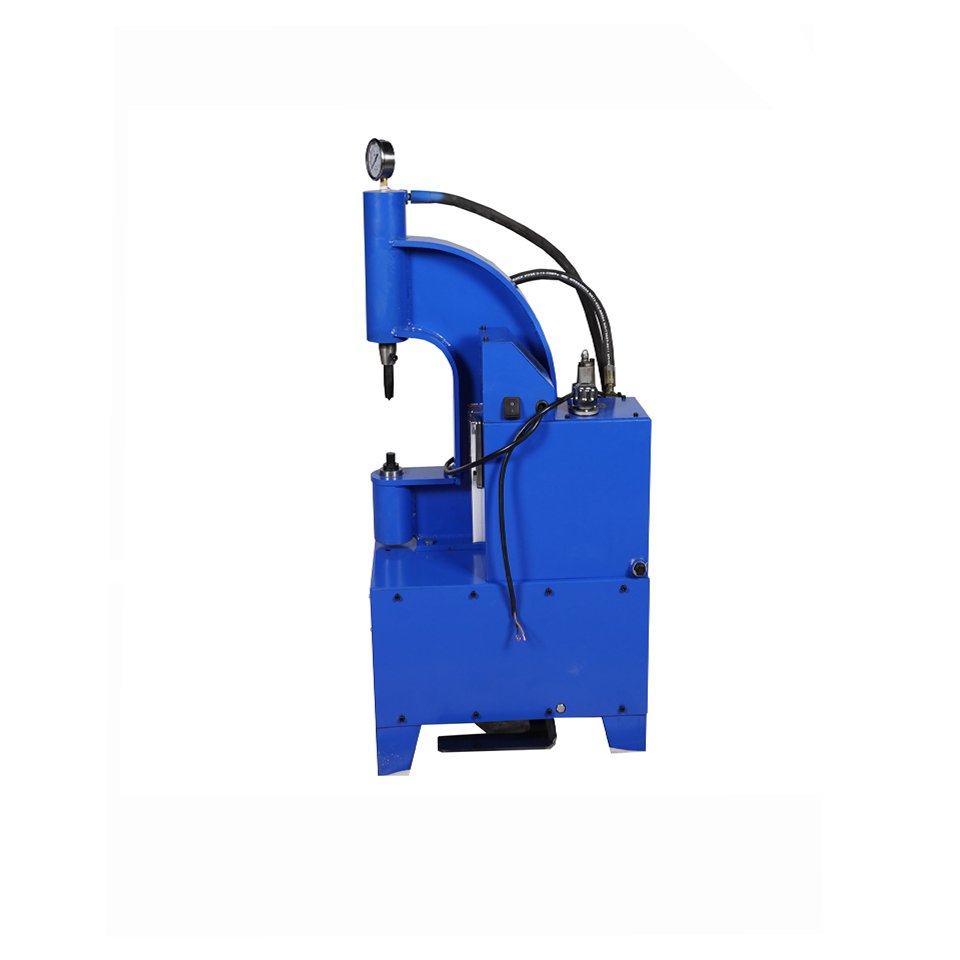 TM-80 Electric Hydraulic Brake Lining Riveting Machine Brake Shoes Plate Riveting Machine