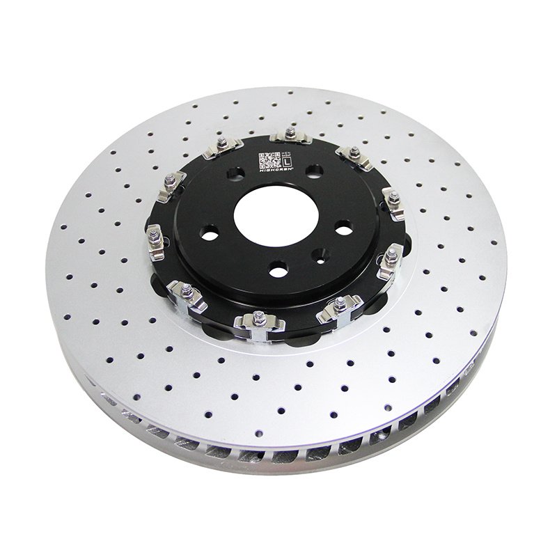 High-Quality Automotive High-Carbon Cast Iron + Aluminium-Magnesium Combination Brake Discs for Audi Rs3 Oe# 8v0615301s