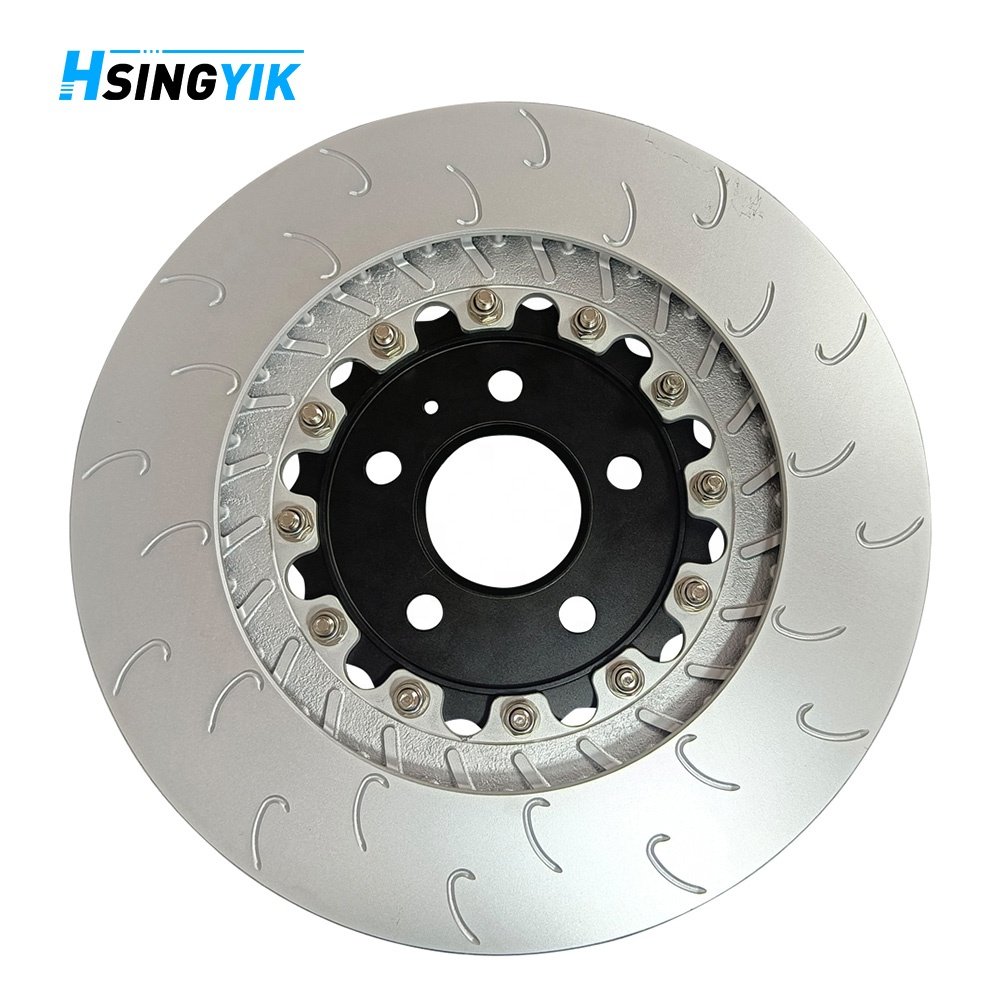 Hsingyik 4M0615601J 350 MM High Carbon SQ7 Rotors Drilled and Slotted Brake Disc for Audi SQ7 SQ8 4M0615601P