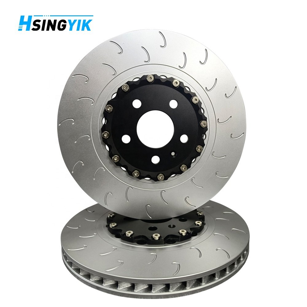 Hsingyik 4M0615601J 350 MM High Carbon SQ7 Rotors Drilled and Slotted Brake Disc for Audi SQ7 SQ8 4M0615601P