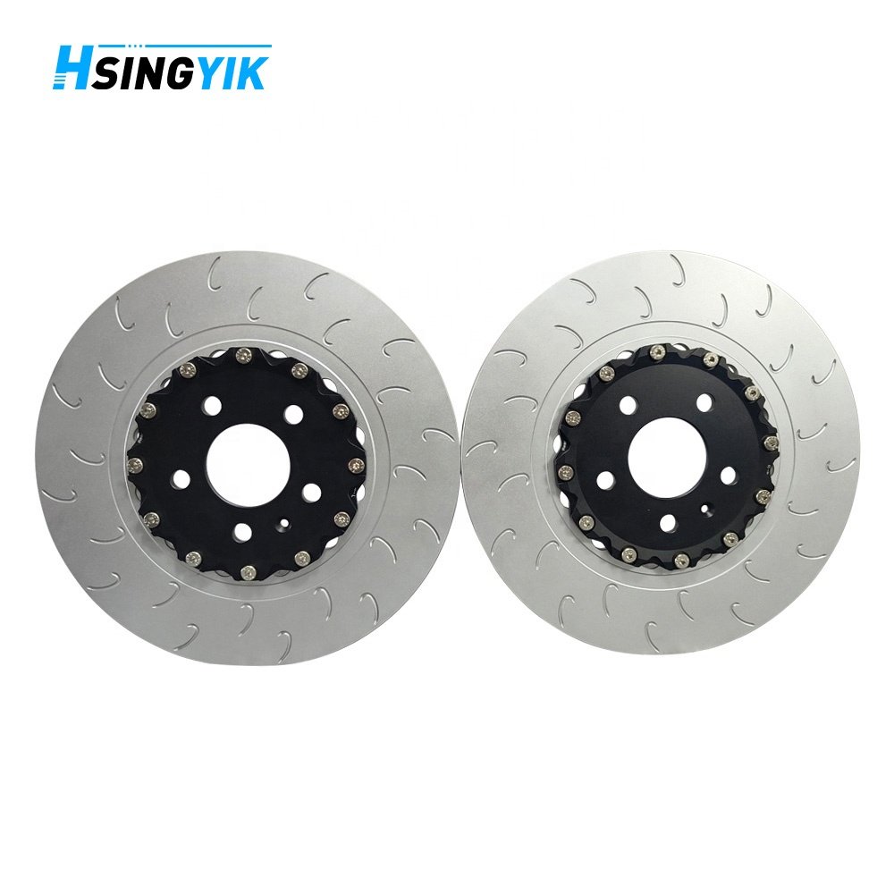 Hsingyik 4M0615601J 350 MM High Carbon SQ7 Rotors Drilled and Slotted Brake Disc for Audi SQ7 SQ8 4M0615601P