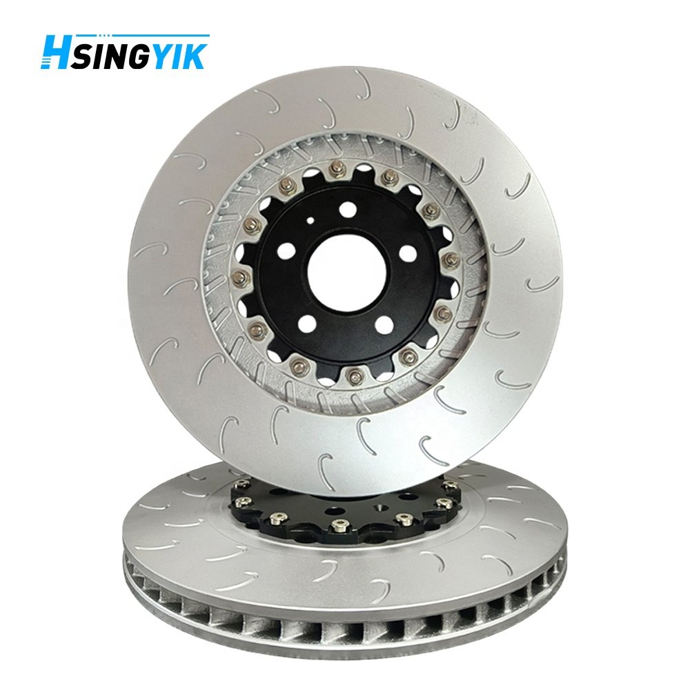 Hsingyik 4M0615601J 350 MM High Carbon SQ7 Rotors Drilled and Slotted Brake Disc for Audi SQ7 SQ8 4M0615601P