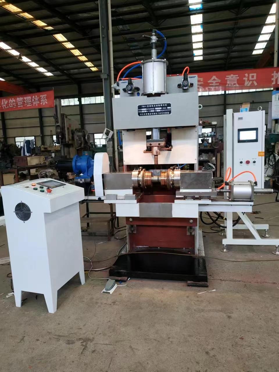 Automatic Frequency Conversion Welding Machine Production Line Equipment for Brake Shoe Manufacturing