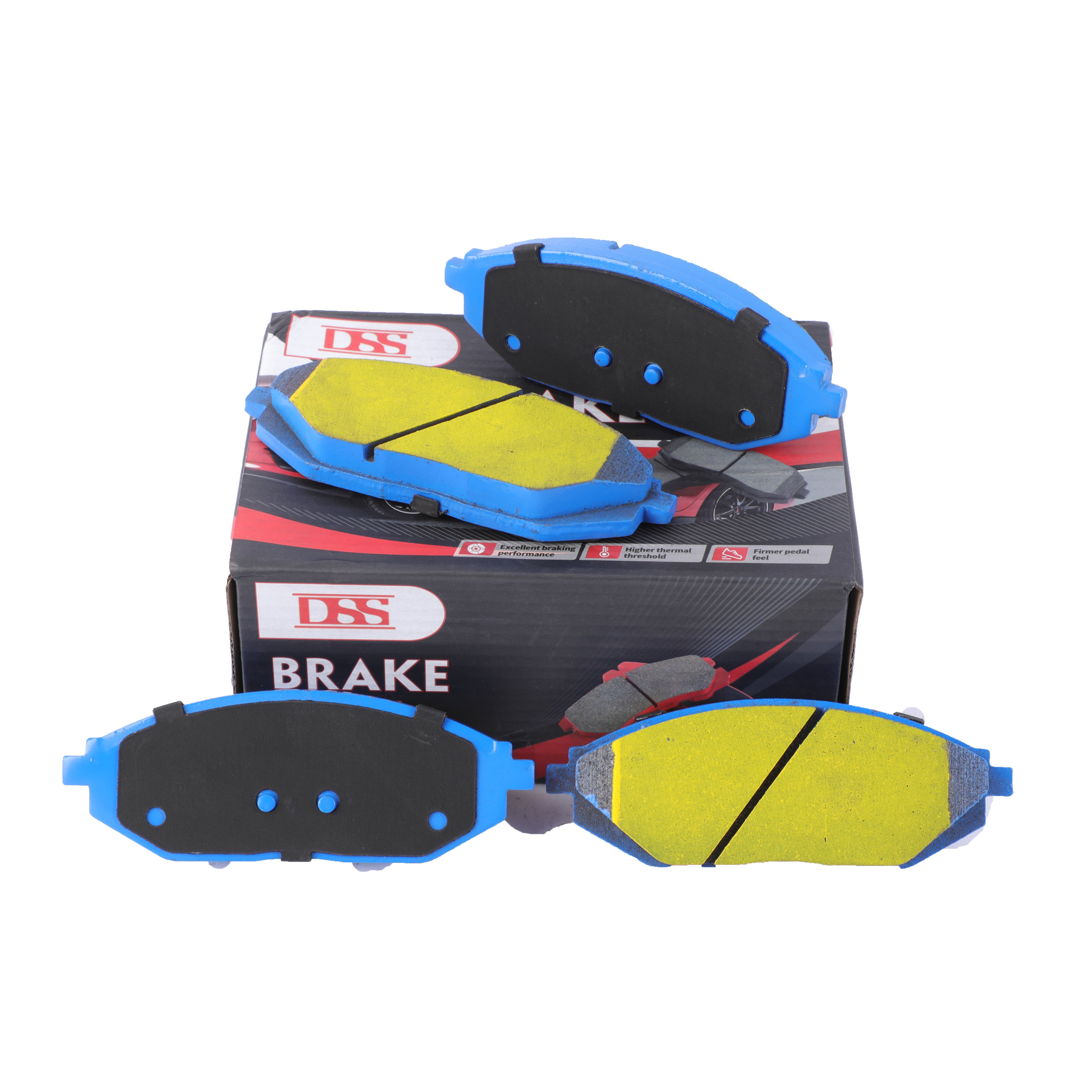 DSS Brake Pad Brands Manufacturer Brake System Factory Supplier Disc Ceramic Front Brake Pads Price